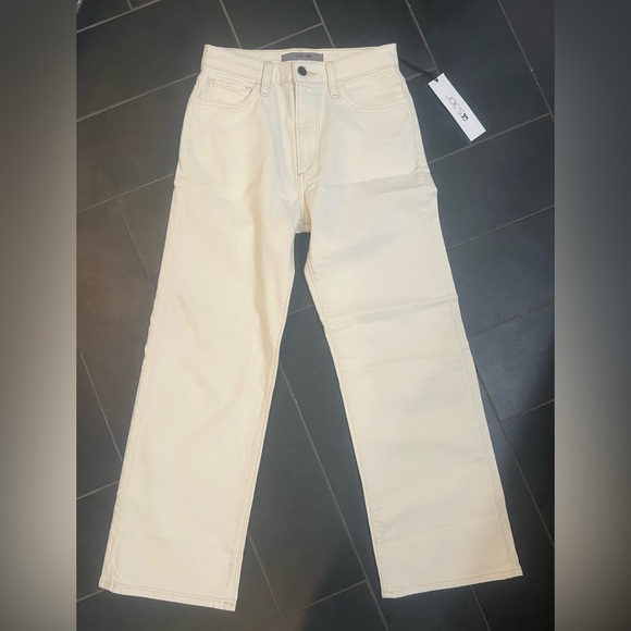 Joe’s Jeans “The Blake” High Rise, Wide Leg, Size 26, Ecru, NWT - Picture 12 of 16
